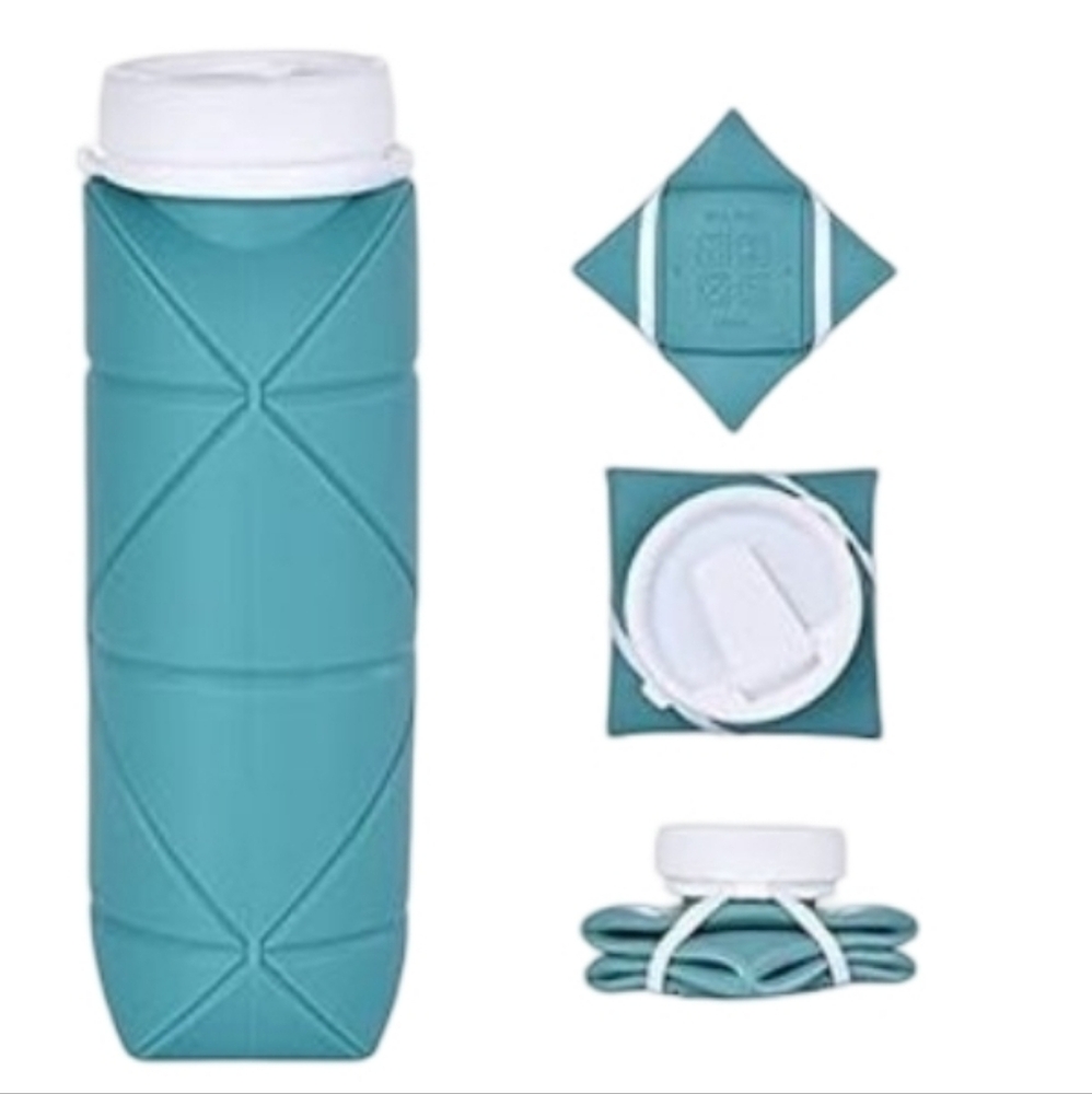SPECIAL MADE Collapsible Water Bottle - 2.75" Diameter, 9.65" Height Unfolded